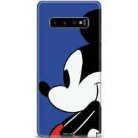 Samsung Galaxy S10 Plus Kılıf HD Baskılı Kılıf - Micky Mouse + Tam Ekran Koruyucu