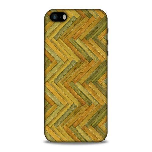 Lopard Apple iPhone SE Uyumlu Kılıf Wood'X (32) Soft Silikon Kılıf Desenli