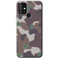 İnfinix Hot 10 Kılıf HD Desen Baskılı Arka Kapak - Kamuflaj 11