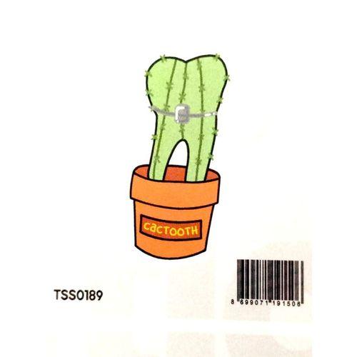 The Sticker Story Kaktüs Tss0189 Kişileştirme Stickerı - 2 adet