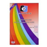 ALEX SPİRALLİ FON BLOKNOT (35* 50 cm) 15 Yapral 120 gram ( ALX-840 )