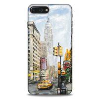Cityx (3) Apple Iphone 7 Plus Kılıf Silikon Kapak Desenli