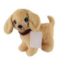 Sesli Peluş Köpek - 2309033 - Açık Kahverengi