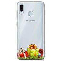 Samsung Galaxy A30 Kılıf Sevgiliye Hediye Arka Kapak Koruma Desenli Full Koruyucu