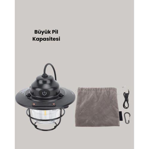 Su Geçirmez Taşınabilir Çadır Gece Lambası