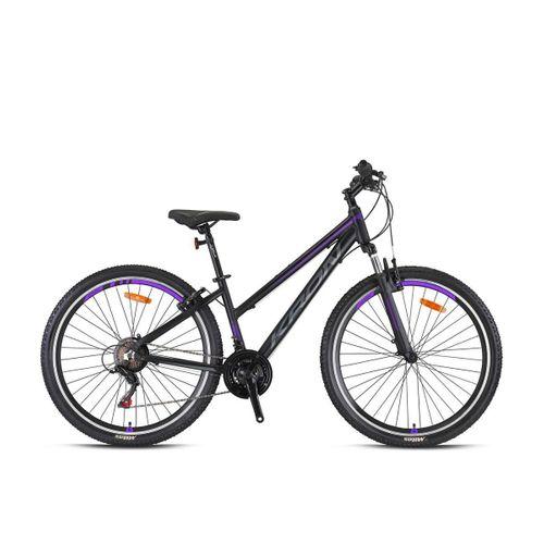 Kron XC 75 Lady 27.5 Jant Dağ Bisikleti Mat Siyah-Füme/Mor 38 cm