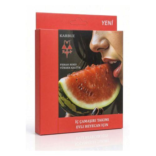 Karpuz Aromalı Yenilebilir İç Çamaşırı Takımı