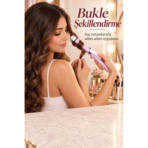 Saç Şekillendirici Açılır Plakalı Ve Kıskaç Mekanizmalı Tasarım