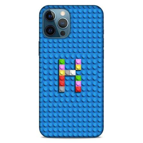 Lopard Apple iPhone 12 Pro Max Uyumlu Kılıf BloX (22) Tam Koruma Kılıfı K Harfi