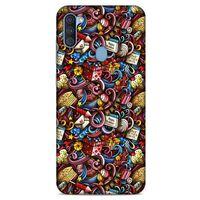 Graffitix (47) Desenli Silikon Kapak Samsung Galaxy A11 Kılıf