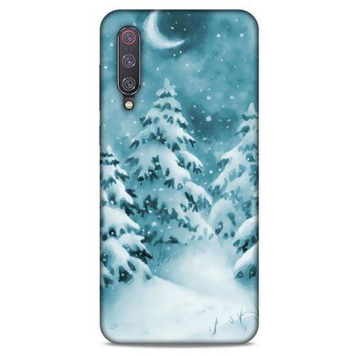 Xiaomi Mi 9 Kılıf Snowix (36) Glitter Kılıf Beyaz Yeşil