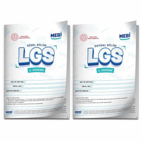 2026 LGS 8 Sınıf MEB ONLİNE Türkiye Geneli 2 Deneme (Sayısal–Sözel) Birebir PDF BASKI ÜCRETİ