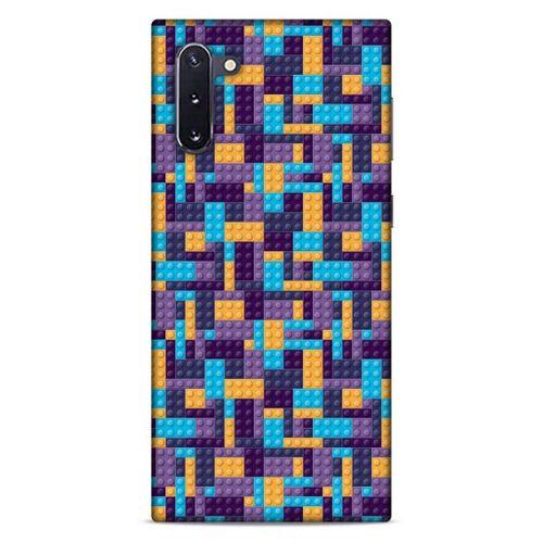 Lopard Samsung Galaxy Note 10 Uyumlu Kılıf BloX (49) Ultra Silikon Kılıf Mor Orange