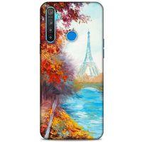 Cityx (23) Oppo Realme 5i Kılıf Silikon Kapak Desenli