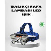 Şarj Edilebilir Led Kafa Feneri – 4 Işık Modu, Ipx5 Su Geçirmez, Hareket Sensörlü