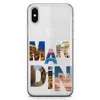 Apple iPhone X Kılıf Mardin Gezi Arka Kapak Koruma Desenli Full Koruyucu