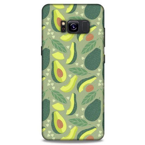 Frutix Avokado 03 Samsung Galaxy S8 Kılıf Desenli Silikon
