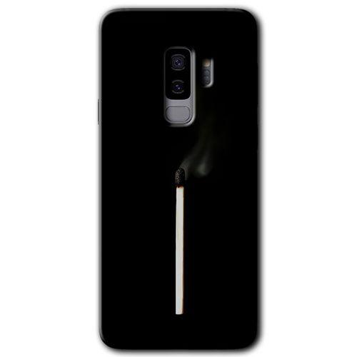Samsung Galaxy S9 Plus HD Baskılı Kılıf + 9D Tam Ekran Koruyucu - Sönmüş Kibrit