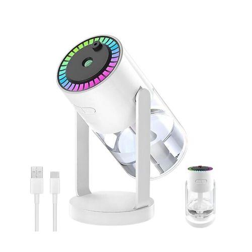 Araç Ve Ev İçin Hava Nemlendirici Projektörlü Sessiz Buhar