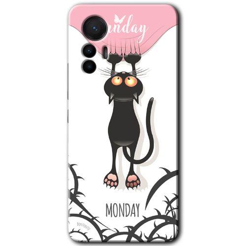 Xiaomi Mi 12 Lite HD Baskılı Kılıf + 9D Tam Ekran Koruyucu - Dark Sunday