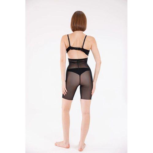 Freshness 0007 Lazer Kesim Tül Yüksek Bel Şort Korse