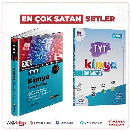 Aydın TYT Kimya ve Orbital TYT Teb Kimya Soru Bankası 2 Kitap Set