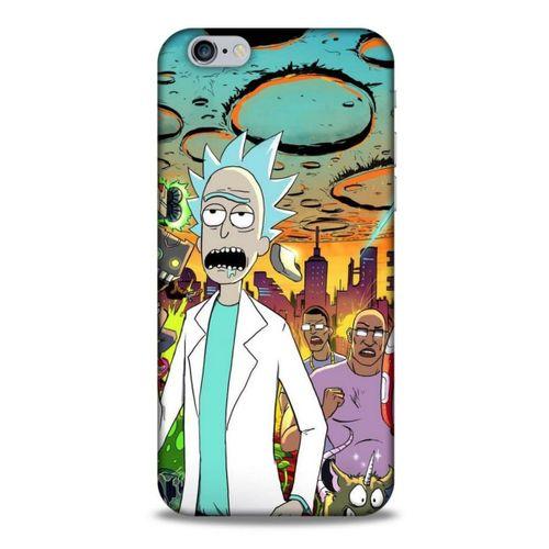 Apple Iphone 6 Uyumlu Kılıf Rick And Morty (42) Rugged Armor Kılıf Story Train Morty