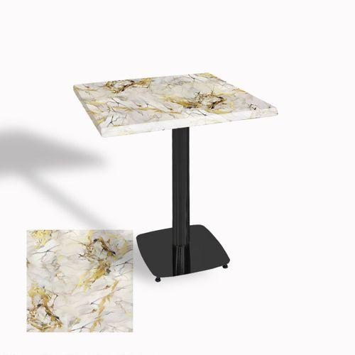 Dockers Tokyo Kare Masa (ESB) 60x60 cm - (Werzalit, Wermodin ve Allzalit Tabla) - Gold