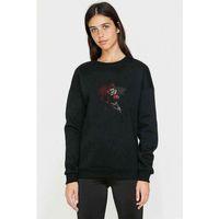 Death Note Bad Apples Baskılı Siyah Kadın Sweashirt