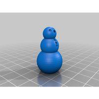 Basit Kardan Adam Modeli (Bu ürün Sadece Plastik parçadır - Almadan Önce Soru Sorabilirsiniz)