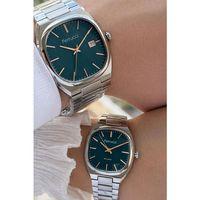 Ferrucci Sevgili Ve Çiftlere Özel Çelik Kordon 2 Yıl Garantili 3 Atm Çift Kol Saati CFT.SG001.03