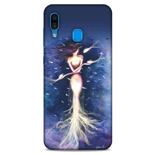 Y.Liva-2021 Özel Seri Deniz Kızı Samsung Galaxy A30 Kılıf Silikon Kapak