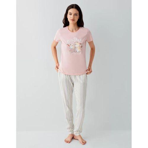 Arnetta 3571-s Kısa Kol Pijama Takımı