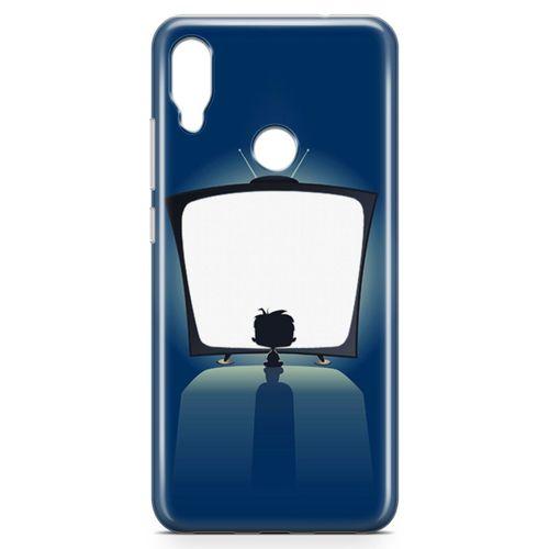 Xiaomi Redmi Note 7 Pro Kılıf Led Tv Retro Arka Kapak Koruma Desenli Full Koruyucu