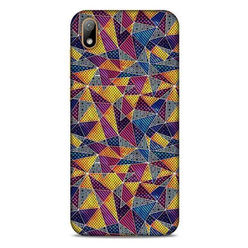 Geometrix 02 Huawei Y5 2019 Kılıf Silikon Kapak