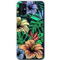 Samsung Galaxy M31s Kılıf HD Desen Baskılı Arka Kapak - Hibiscus Flowers
