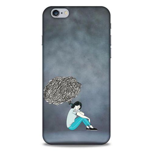 Apple Iphone 6S Plus Kılıf Depresyon (5) Koruma Kabı Fuşya