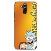 Huawei Mate 20 Lite Uyumlu Kılıf Rick And Morty (15) Antişok Kılıf Harry Herpson
