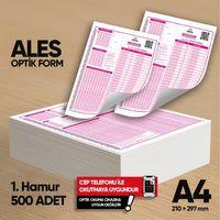 ALES Deneme Sınavları İçin 500 Adet (80 GR) Optik Form