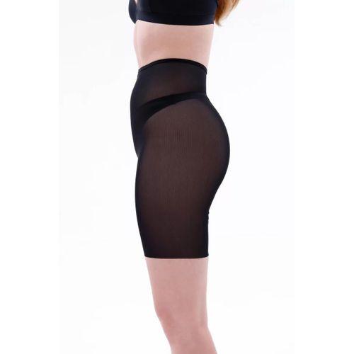 Siyah Mı Emay 2705 Lazer Tül Toparlayıcı Paçalı Boxer Hayalet Korse