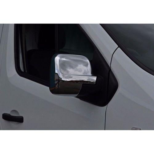 S-Dizayn Opel Vivaro Abs Krom Ayna Kapağı 2 Prç 2015 Üzeri