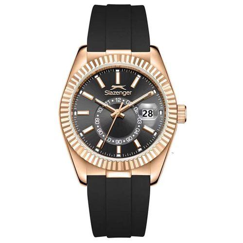 Slazenger SL.09.2514.1.05 Quartz Silikon Siyah 40 mm Erkek Kol Saati