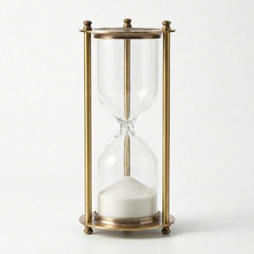 Dekoratif Cam Kum Saati 7x18 cm