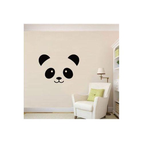 Yatak Odası Duvar Sticker Sevimli Panda Desen Çıkarılabilir Dekoratif Sticker