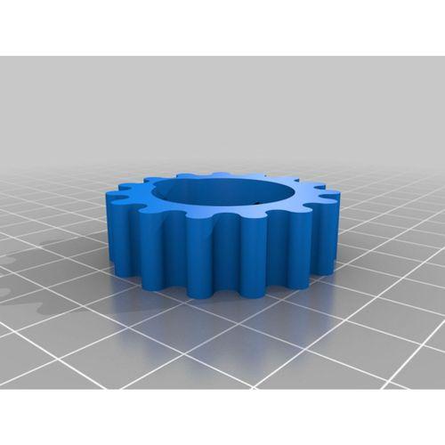 Düğme Z Eksen Bağlantı Elemanı 25mm MPCNC Nema 23 (Bu ürün Sadece Plastik parçadır - Almadan Önce Soru Sorabilirsiniz)