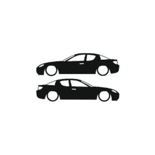 Otomobil Tasarım Oto Sticker Model 20 Siyah 16*6 Cm