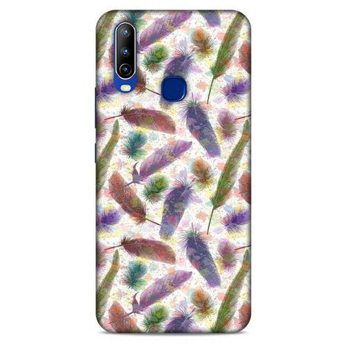 General Mobile GM 10 Kılıf Desenli Özel Seri Tüyler (33) Hybrid Kılıf