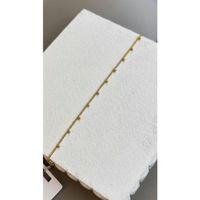 Boncuklu Yıldız Bileklik - Altın