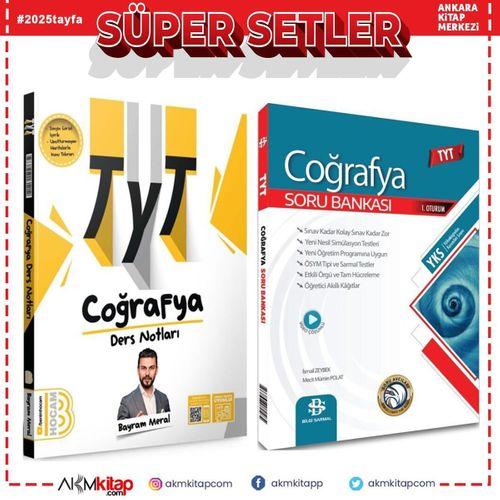 Benim Hocam TYT Coğrafya Video Ders Notları ve Bilgi Sarmal TYT Coğrafya Soru Bankası Seti 2 Kitap