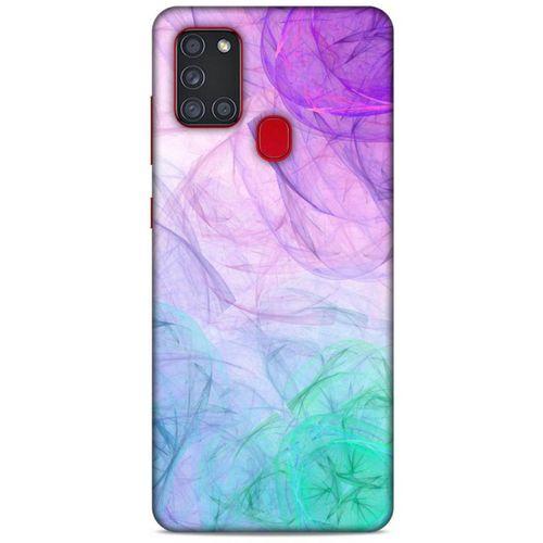 Samsung Galaxy A21s Uyumlu Kılıf Pembe Delisi (5) Koruma Kabı Çiçek